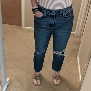 Grlfrnd Karolina distressed jeans